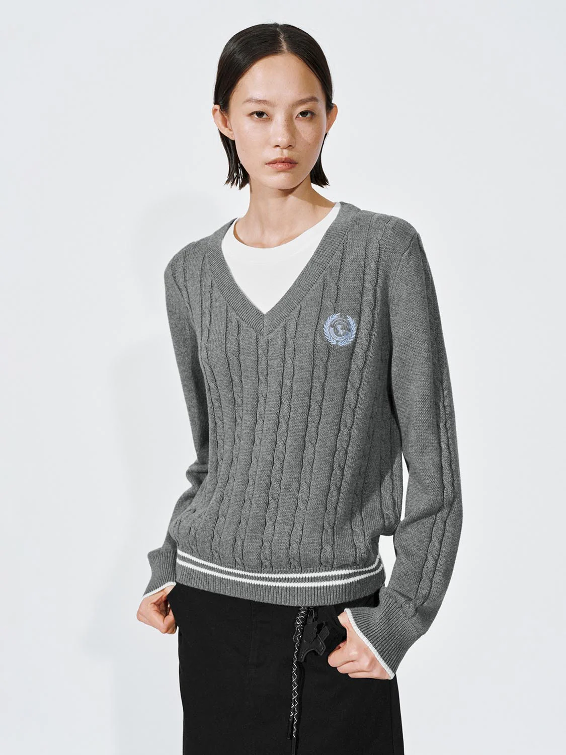 2 In 1 Cable Knitted T-Shirts - Image 17