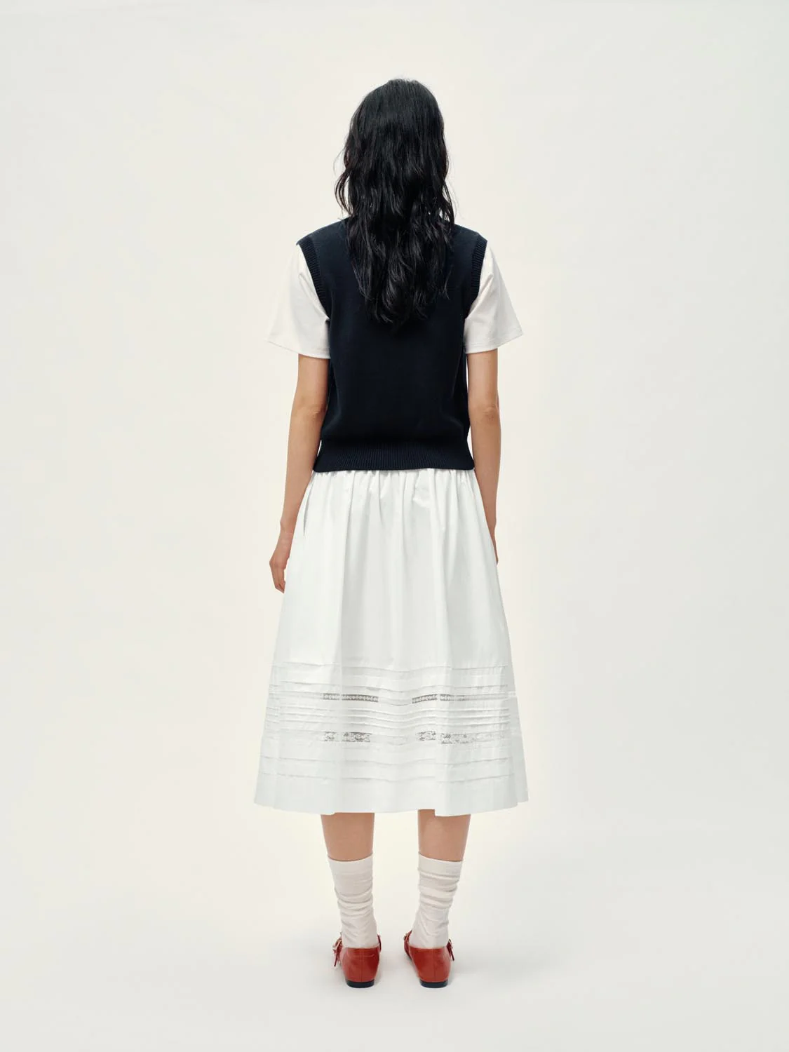 2 In 1 Contrast Knitted T-Shirts - Image 12