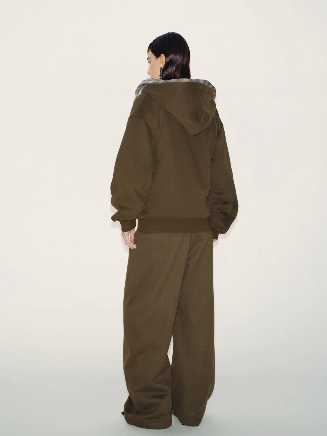 2 In 1 Hooded Tie Detail Jackets - Image 6
