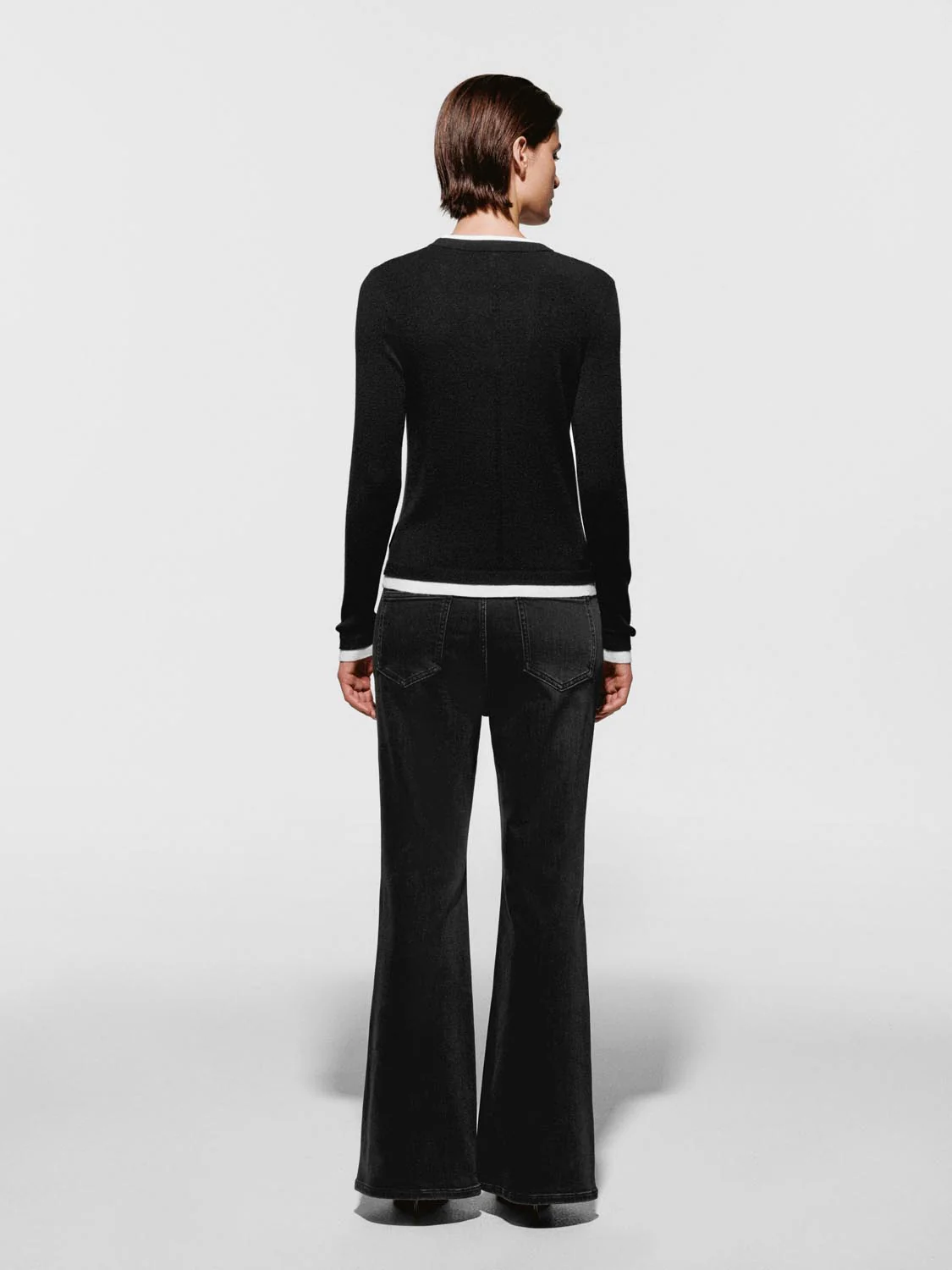 2 In 1 Long Sleeve Knitted T-Shirts - Image 6