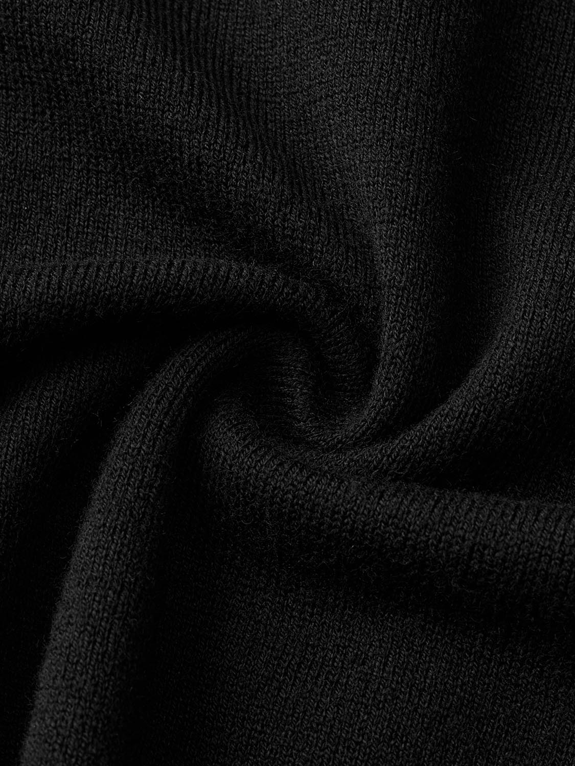 2 In 1 Scarf Contrast Long Sleeve Knitted T-Shirts - Image 16