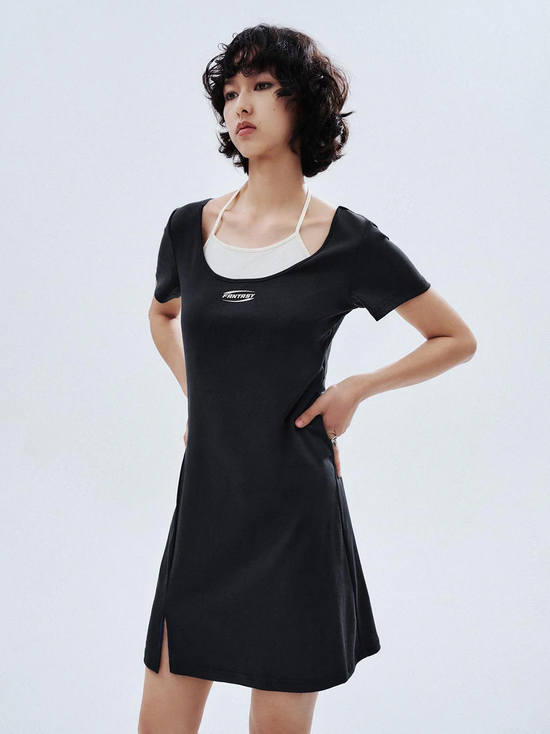 2 In 1 Skinny Fit Midi Dresses - Image 25