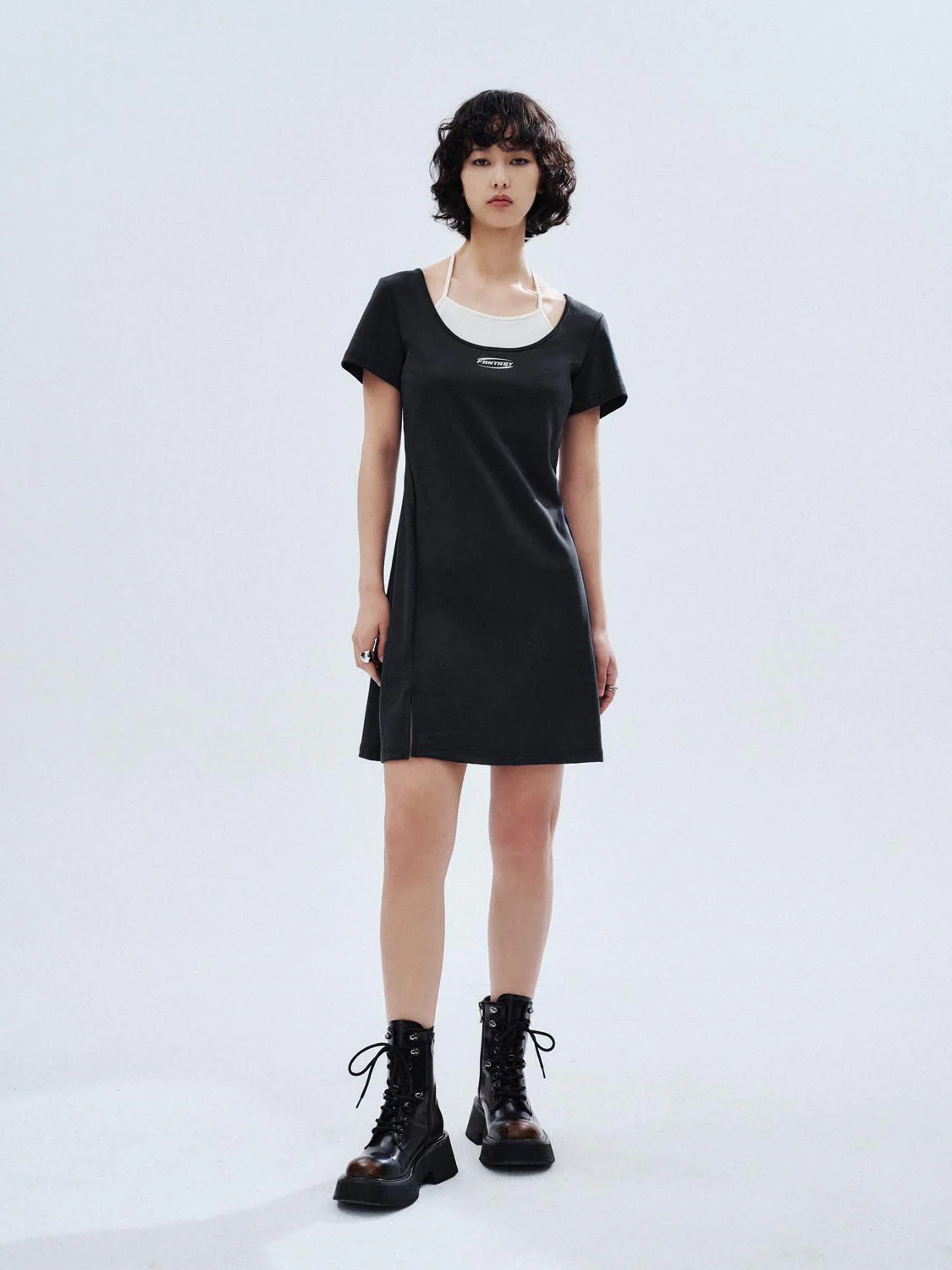 2 In 1 Skinny Fit Midi Dresses - Image 4