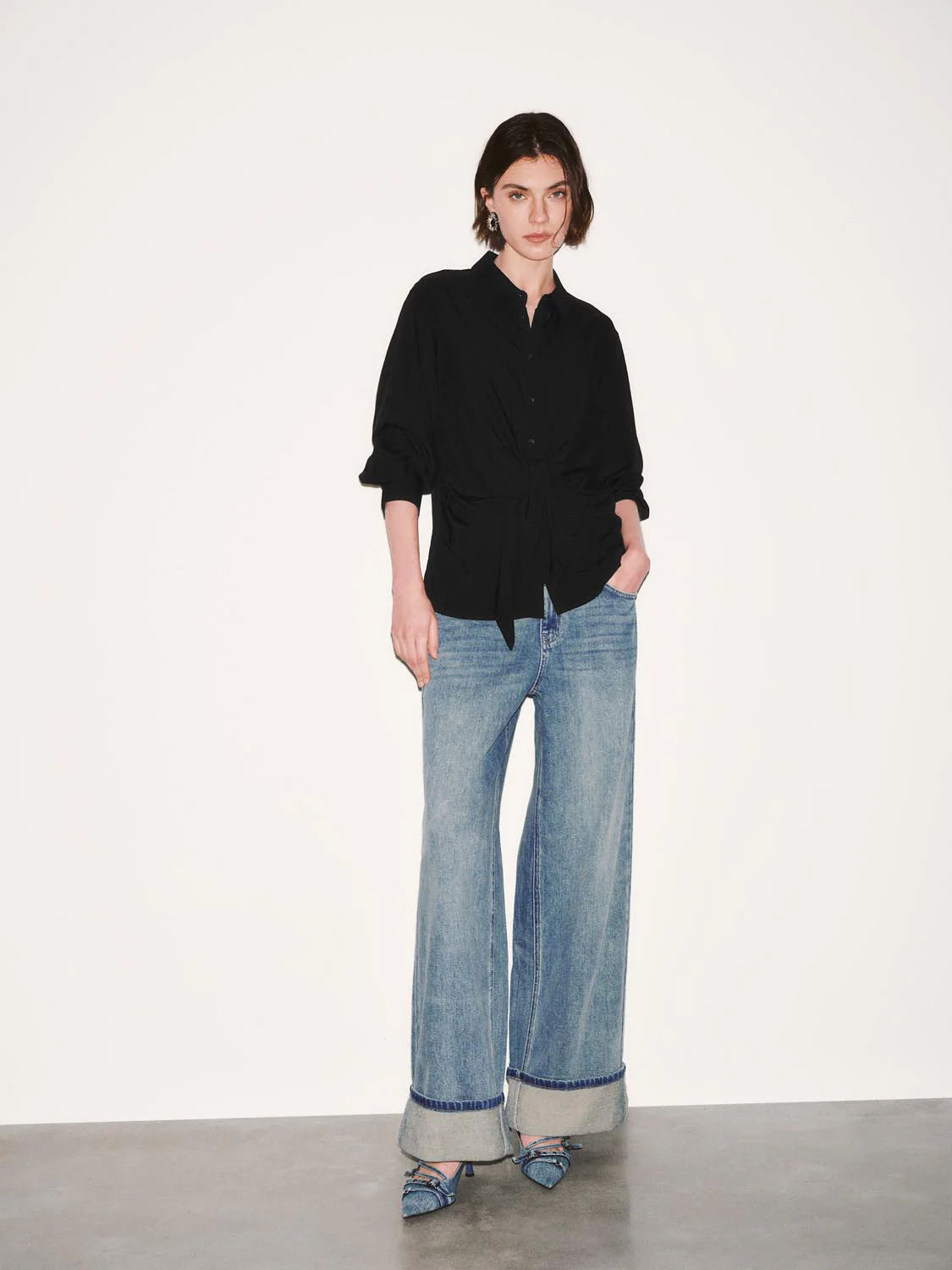 Asymmetric Knotted Shirts - Image 12