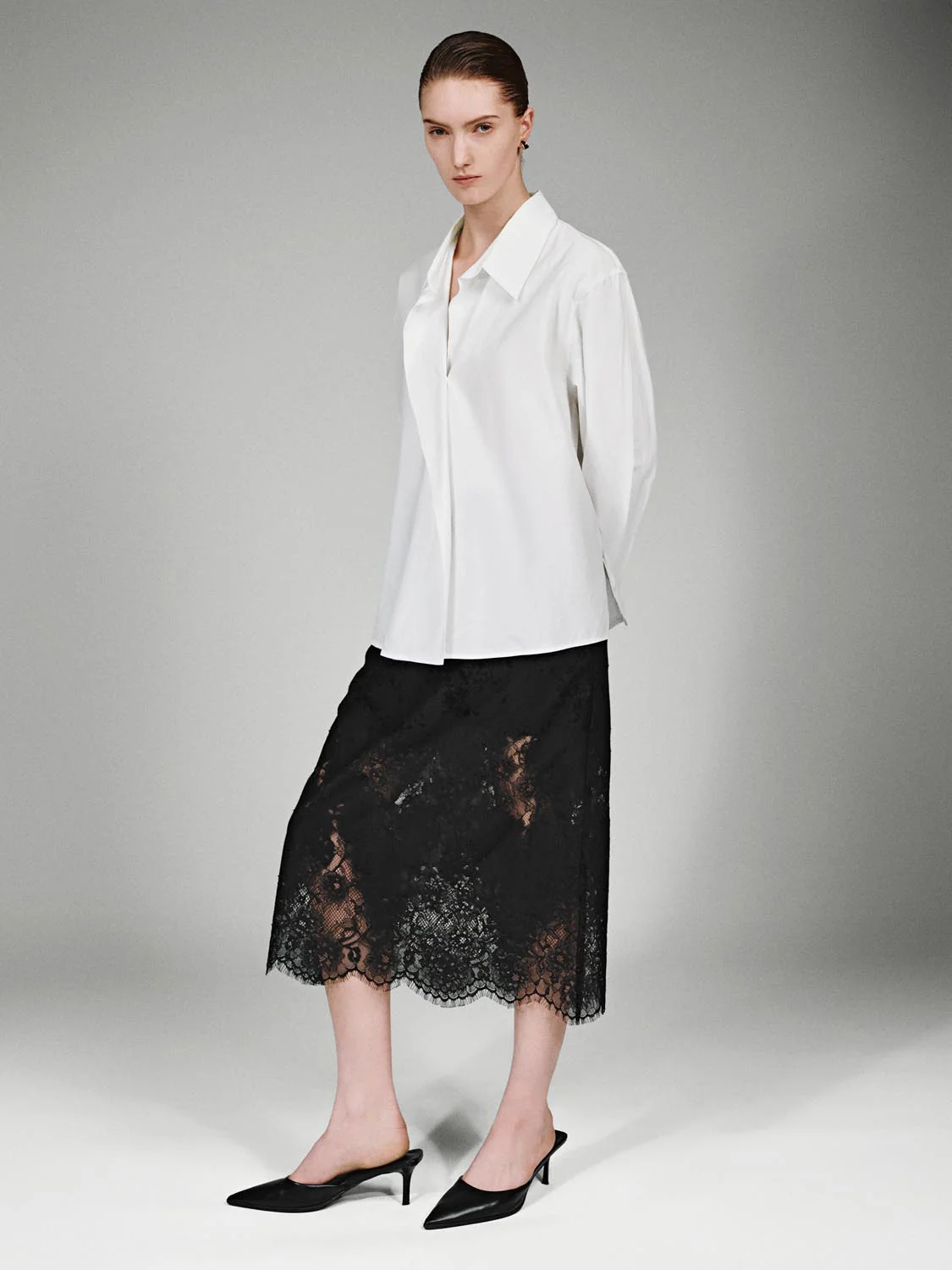 Asymmetric Placket Shirts - Image 5