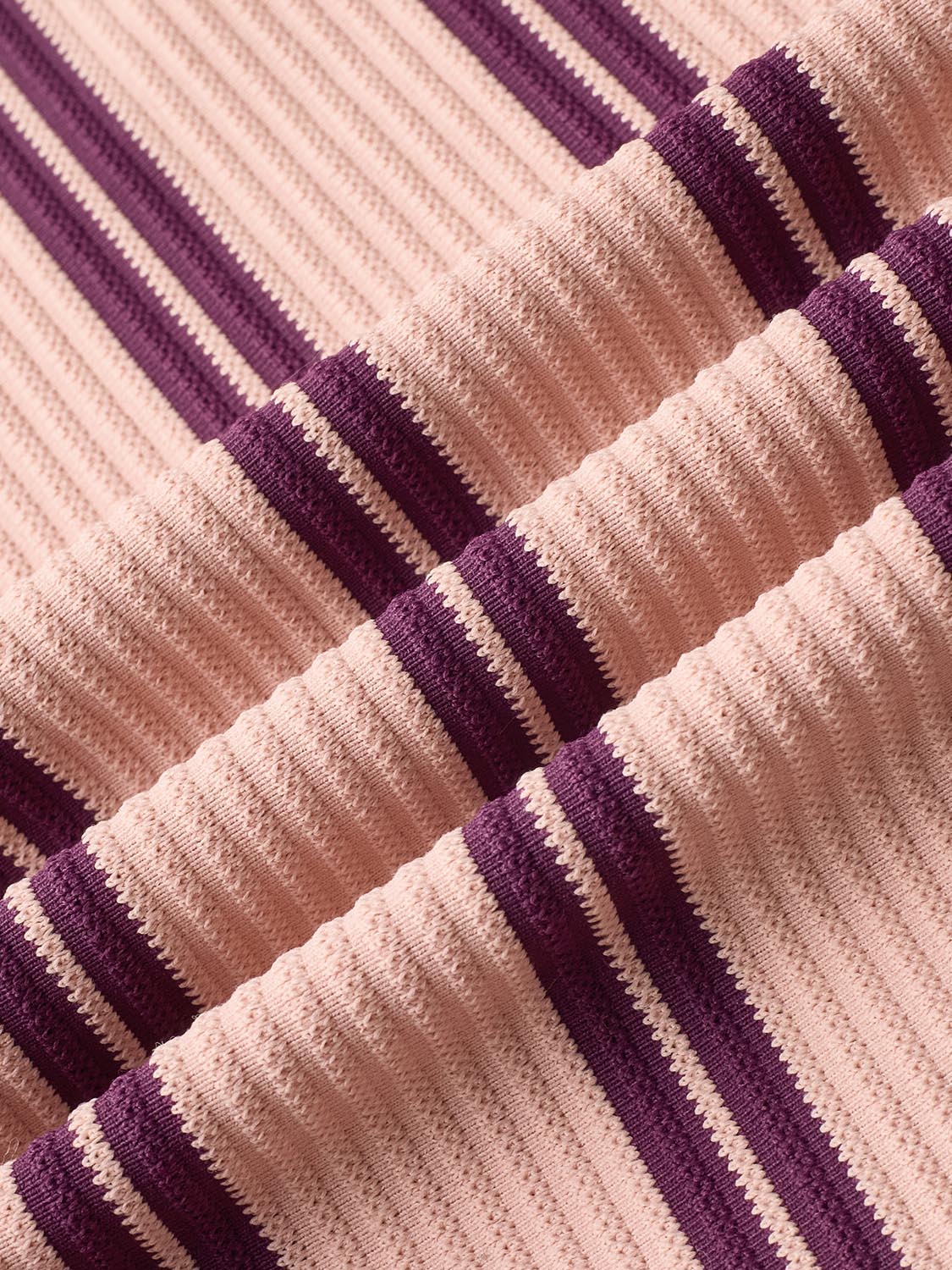 Balloon Hem Striped T-Shirts - Image 3
