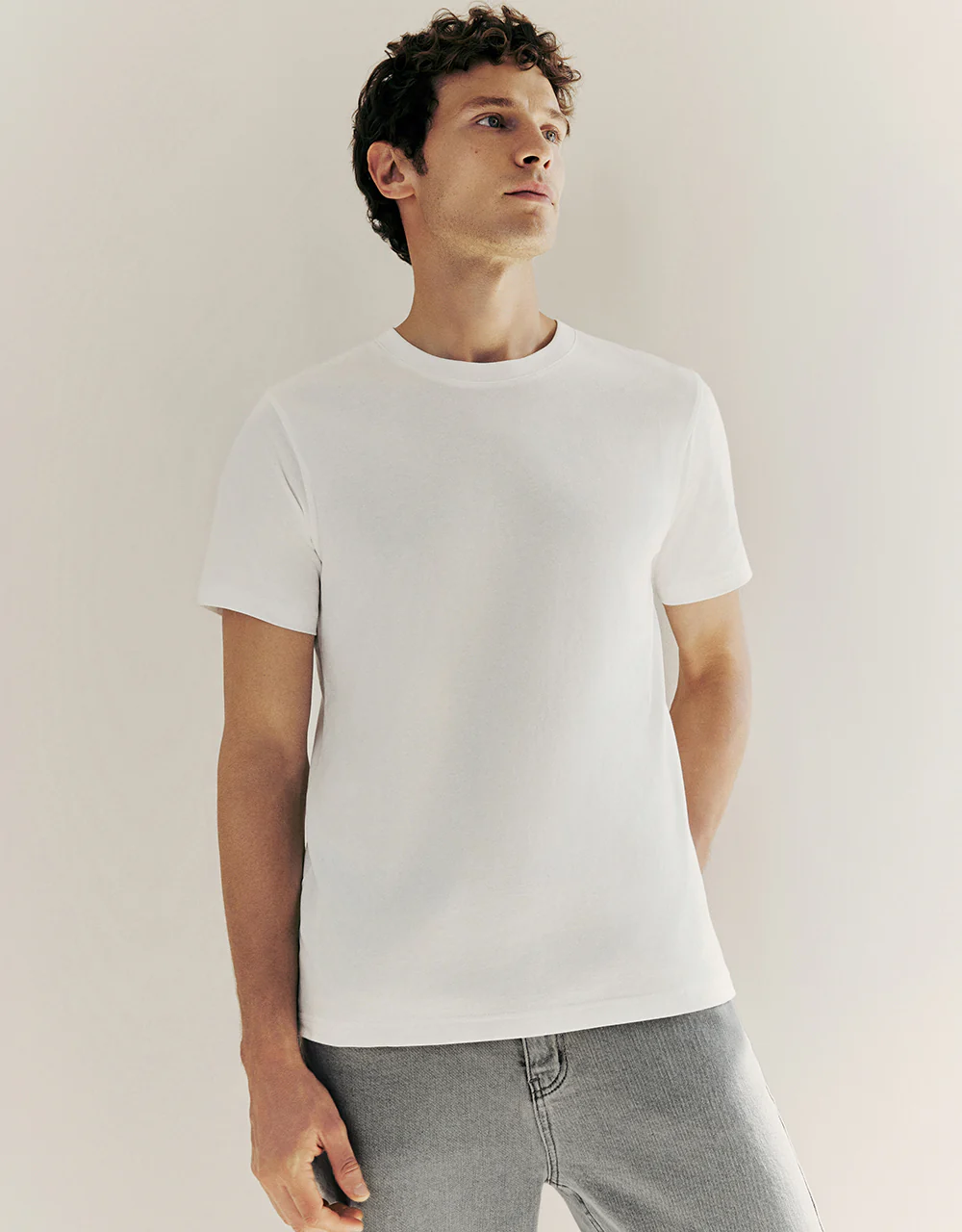 Basic Crew Neck T-Shirt - Image 25