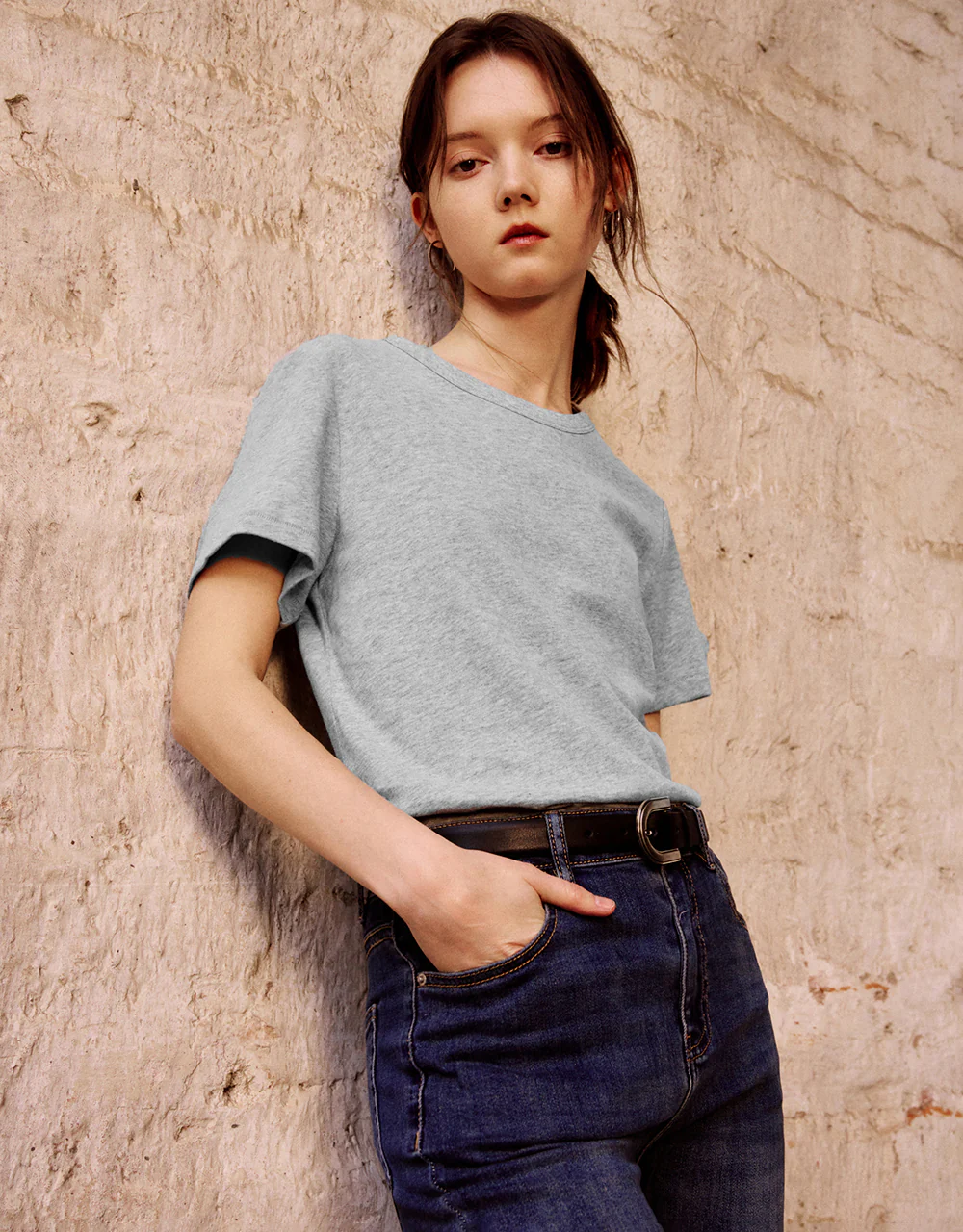 Basic Crew Neck T-Shirt - Image 101