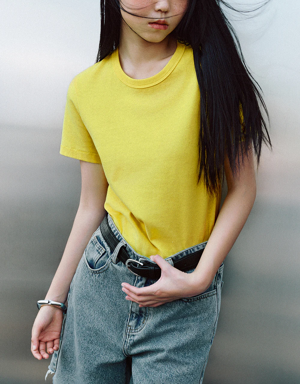 Basic Crew Neck T-Shirt - Image 66