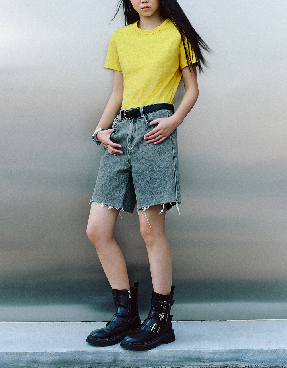 Basic Crew Neck T-Shirt - Image 72
