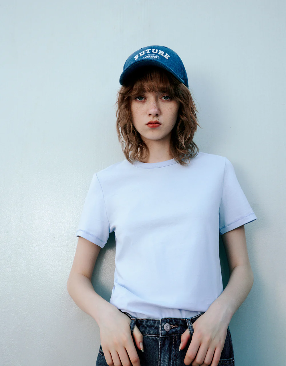Basic Crew Neck T-Shirt - Image 74
