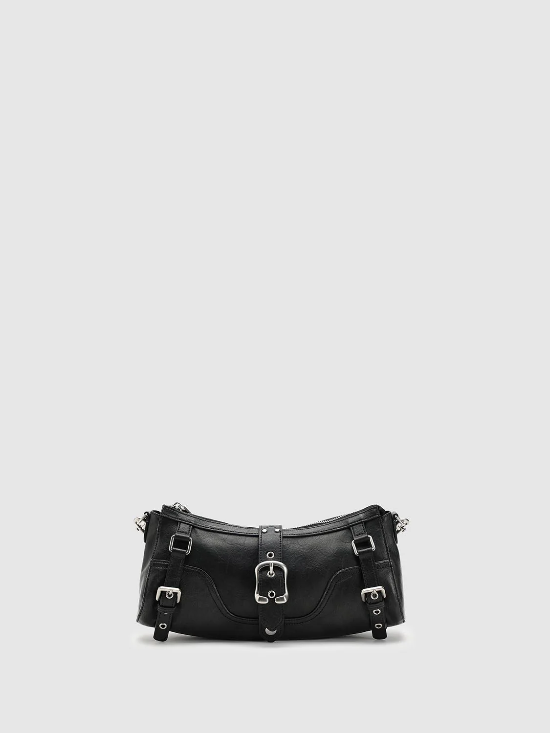 Belt Detail Shoulder Bowling Bags - Image 9