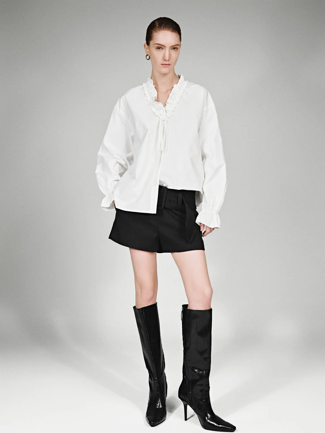 Belted Shorts Mini Shorts - Image 7