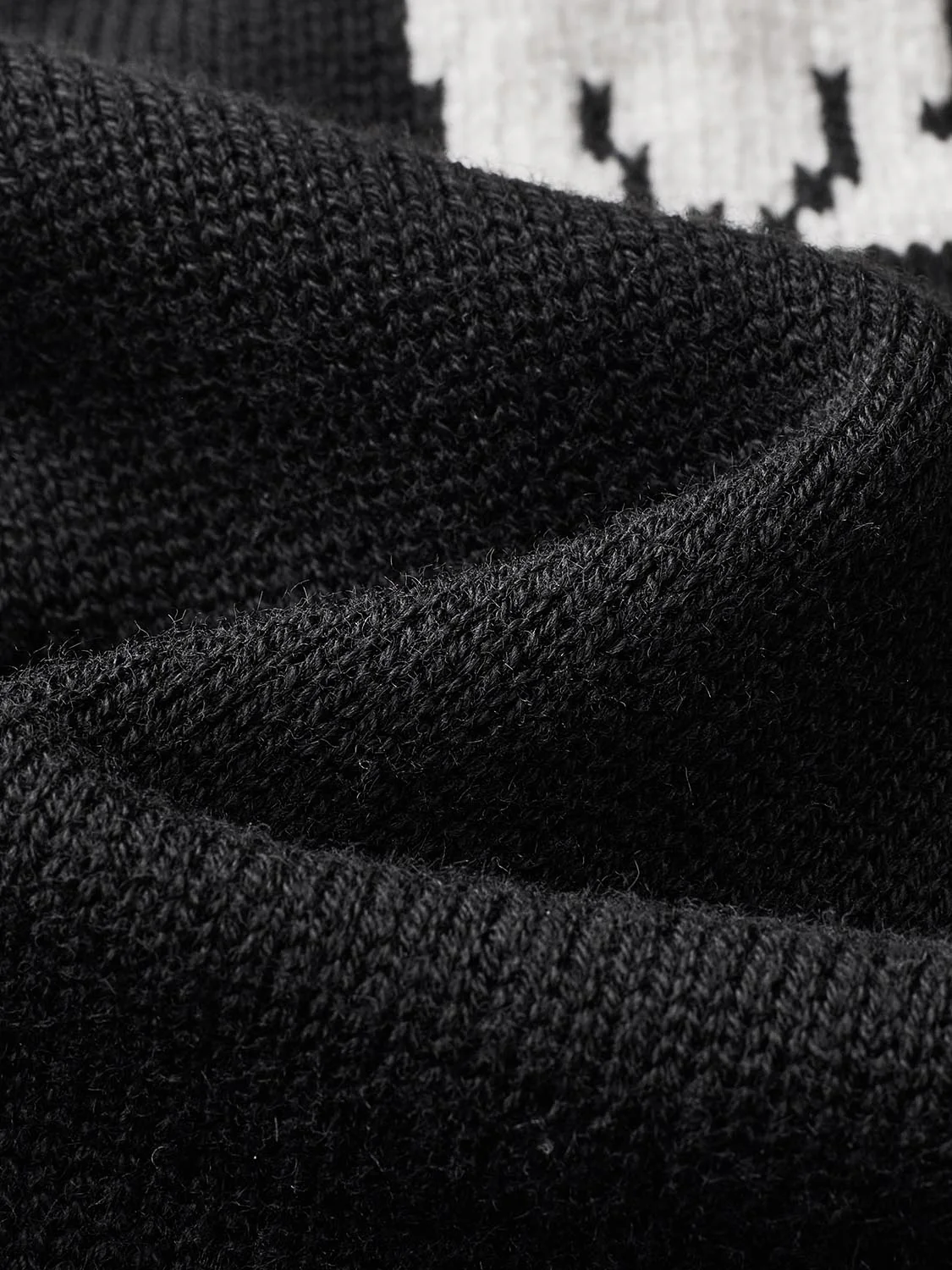 Boat Neck Intarsia Long Sleeve Knitted T-Shirts - Image 16