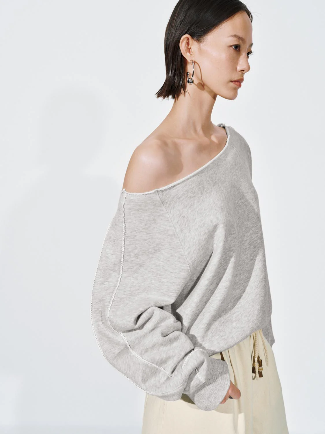 Boat Neck Long Sleeve T-Shirts - Image 2