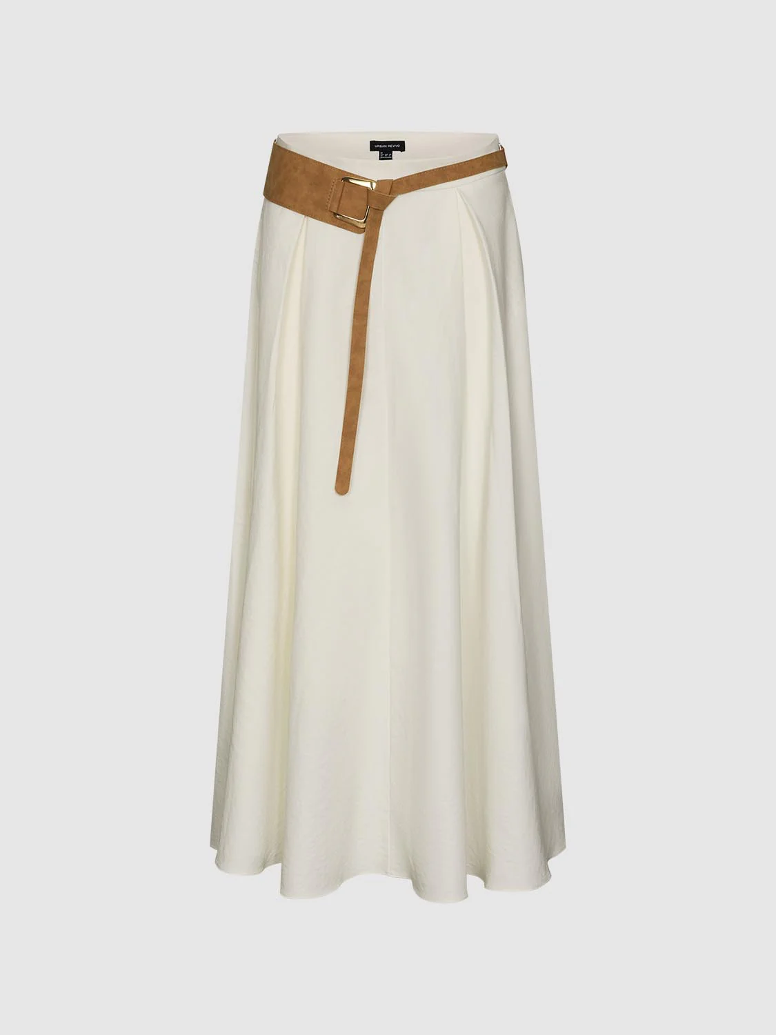 Boho Belted A-Line Midi Skirts - Image 2