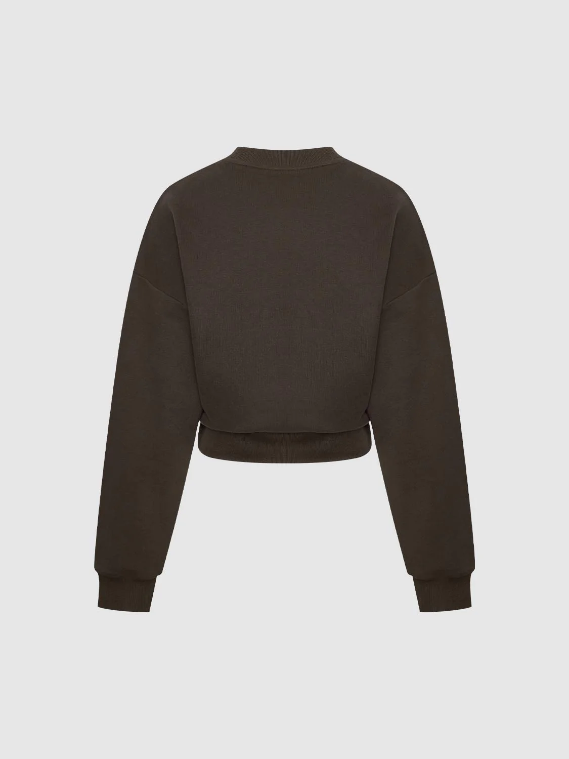 Bow Detail Cropped Sweatshirts - Image 2