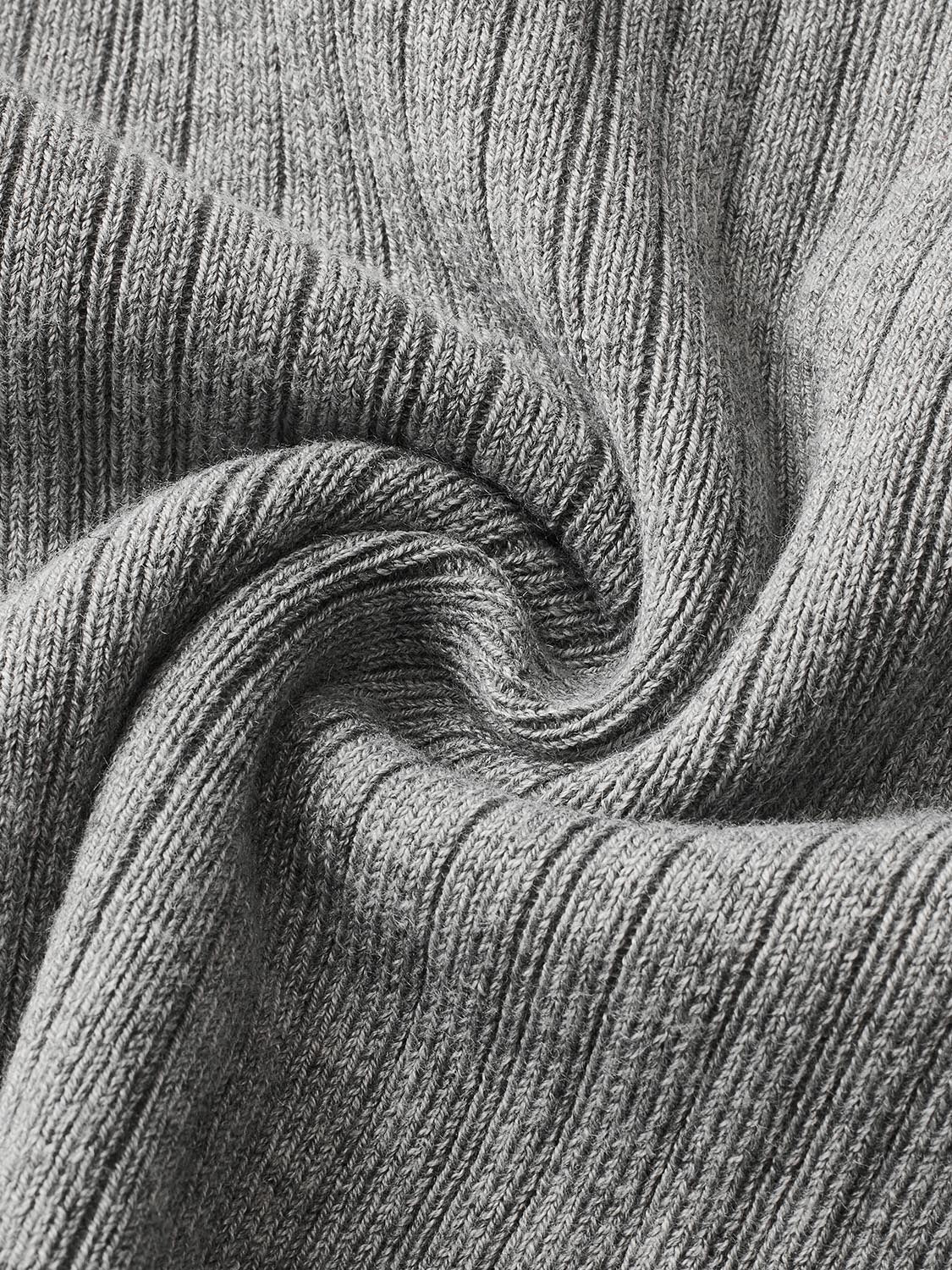 Bow Detail Off Shoulder Long Sleeve Knitted T-Shirts - Image 8