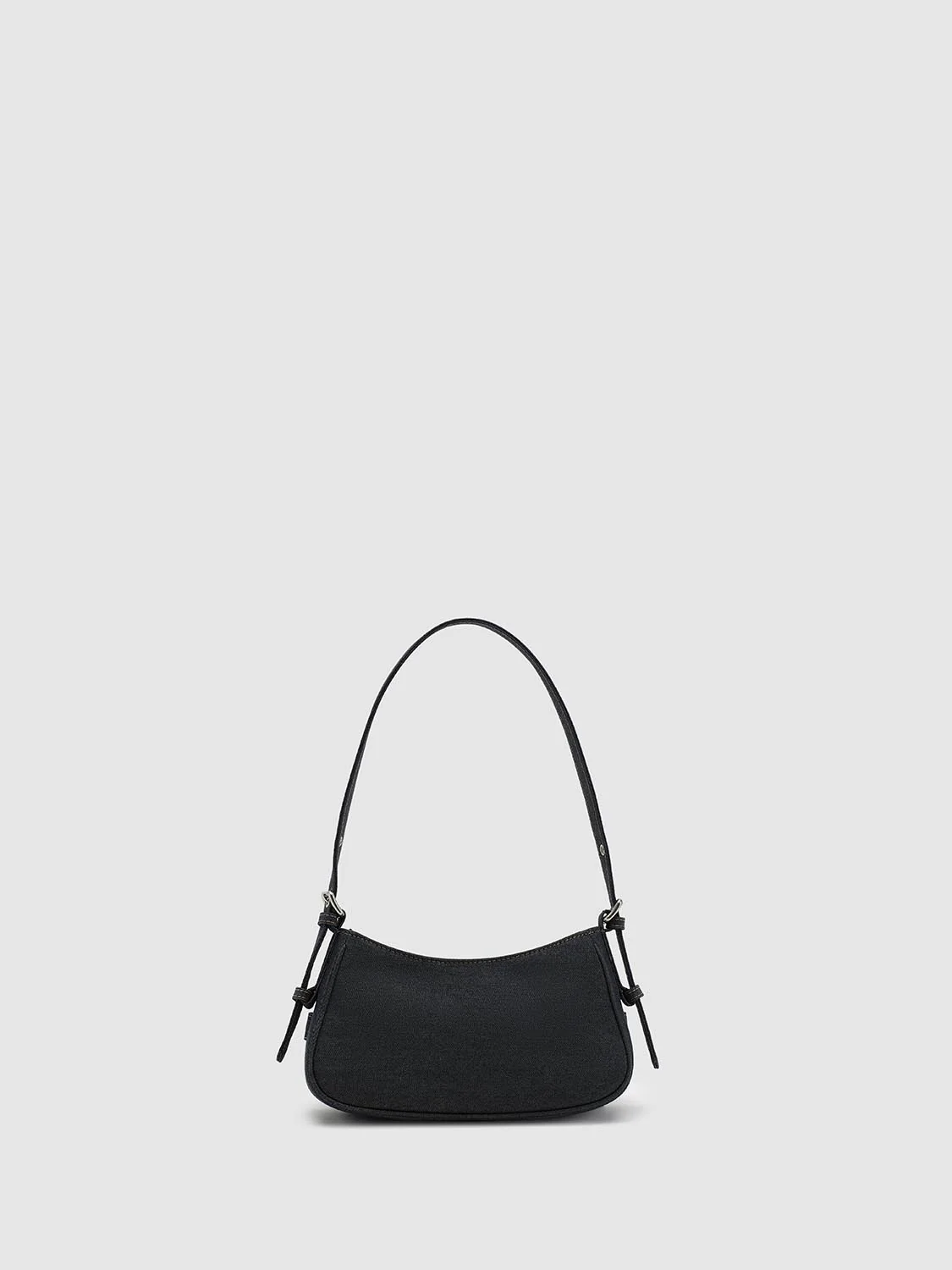 Bow Embellished Denim Shoulder Bags - Image 3
