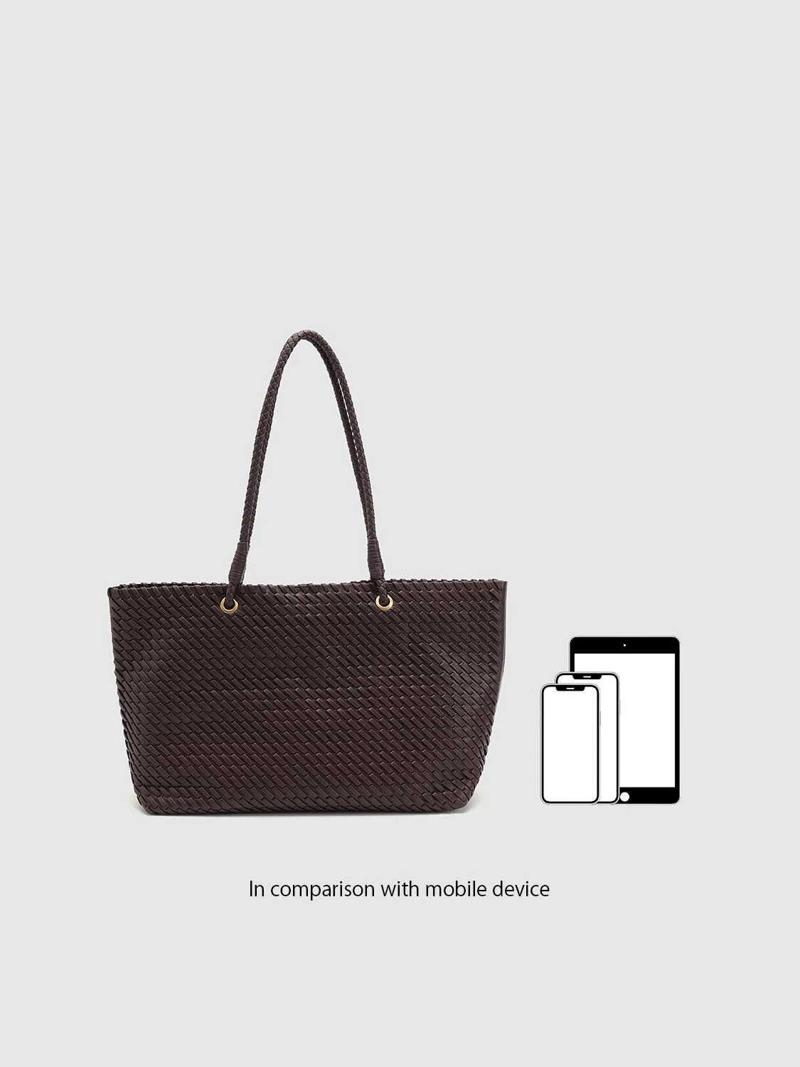 Braided Weave Oversize Shoulder Bags - Image 7