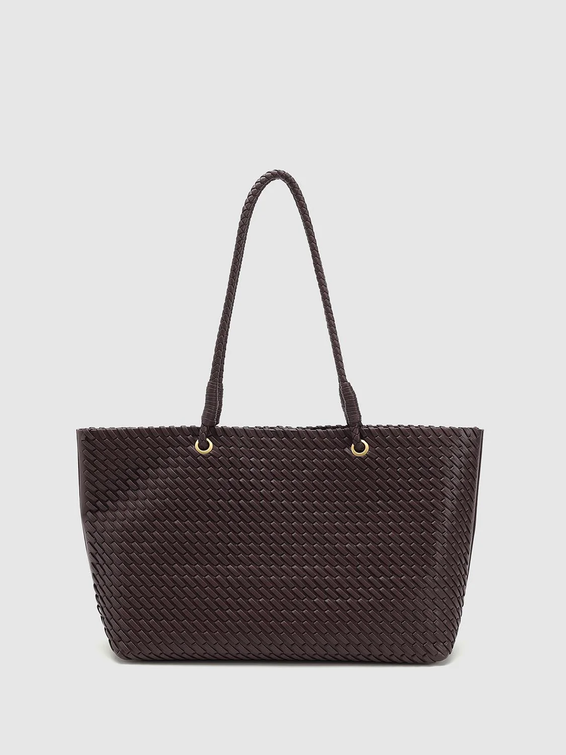 Braided Weave Oversize Shoulder Bags - Image 8