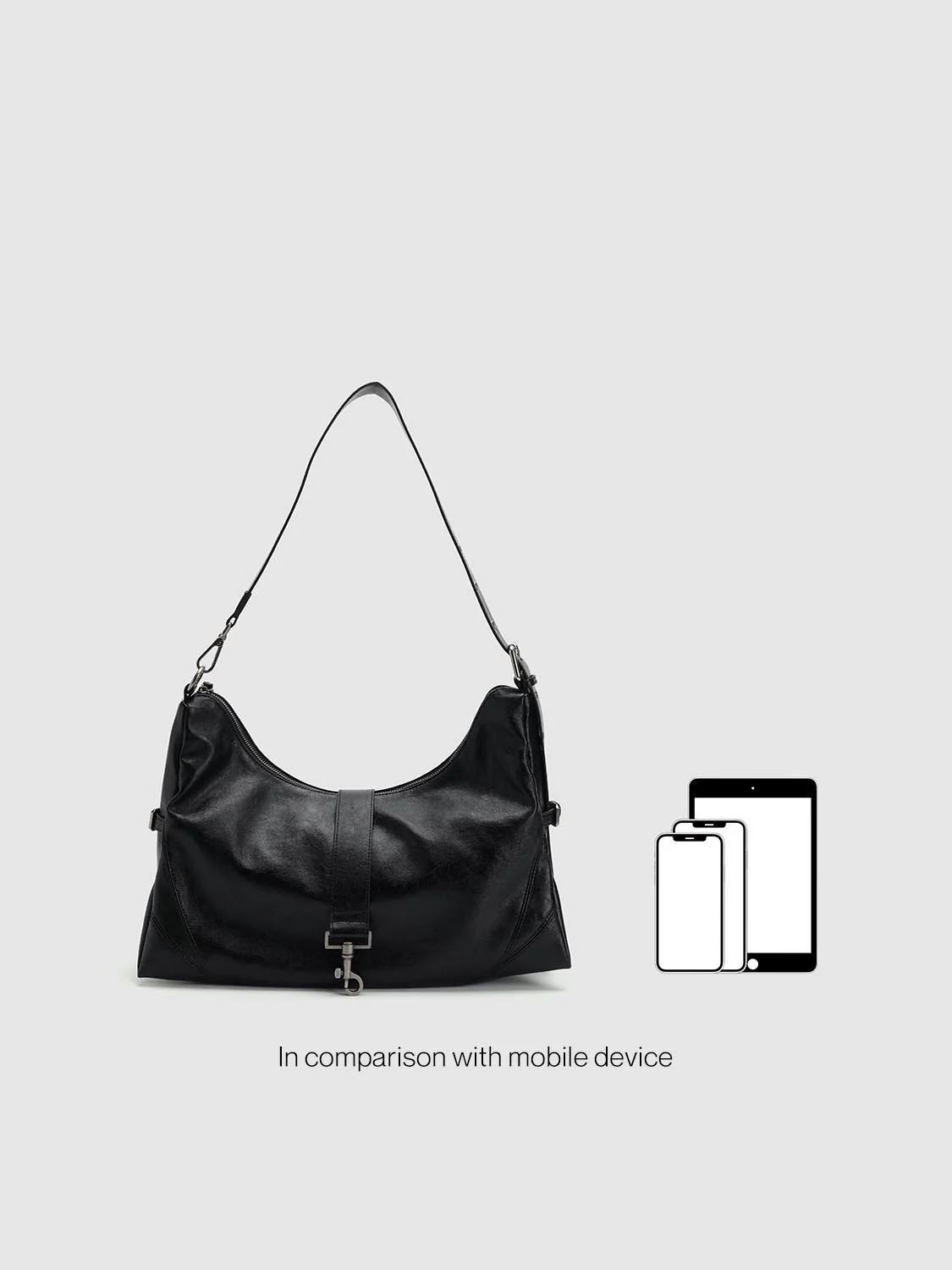 Buckle Detail Shoulder Bags - Image 7