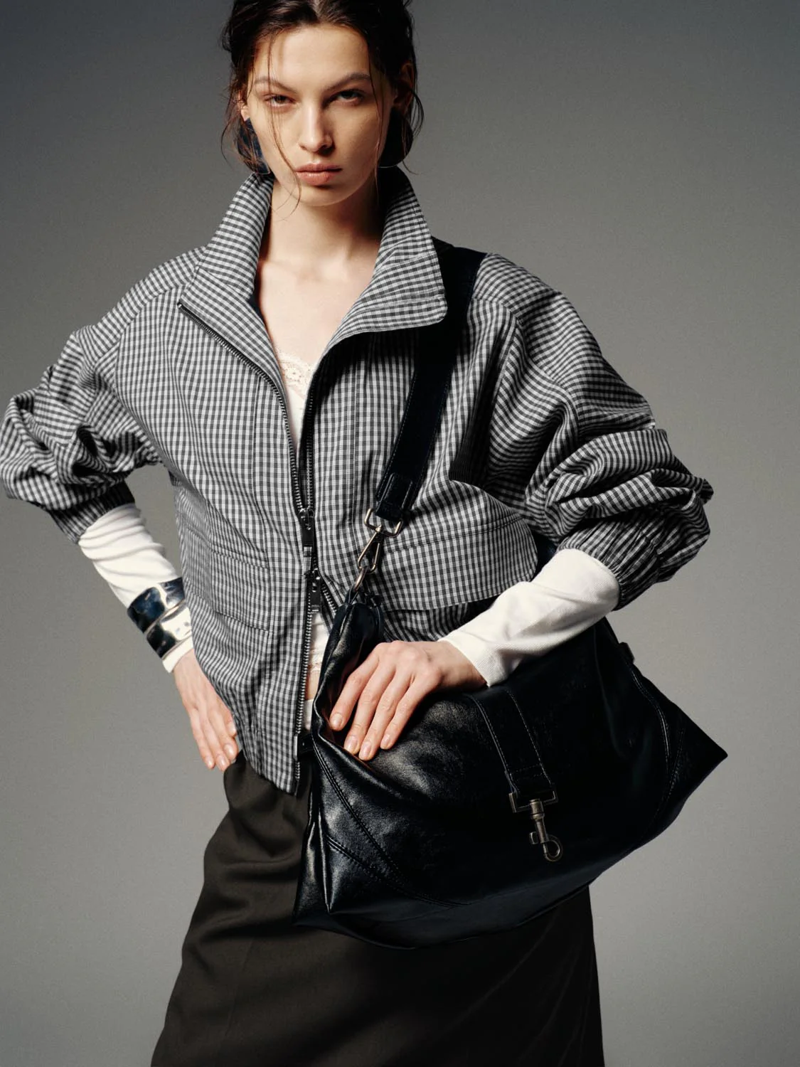 Buckle Detail Shoulder Bags - Image 8