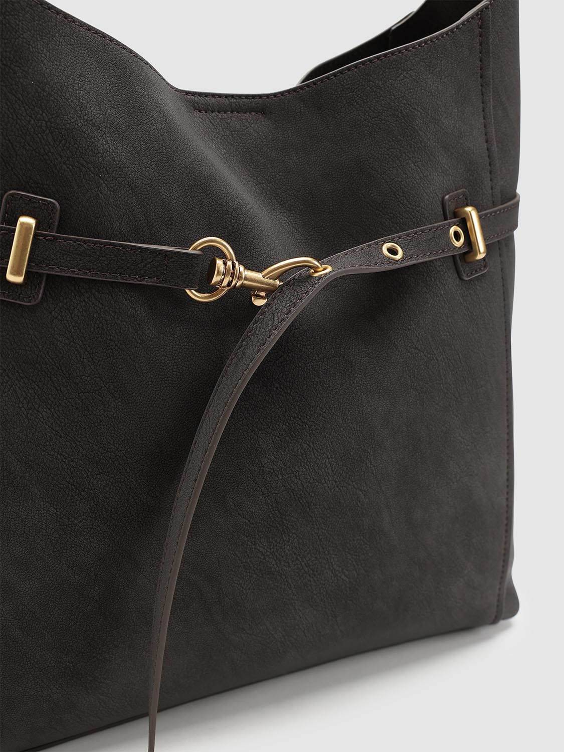 Buckle Detail Shoulder Bags - Image 4