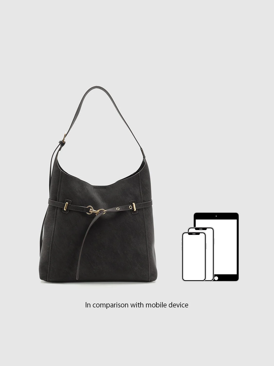 Buckle Detail Shoulder Bags - Image 7