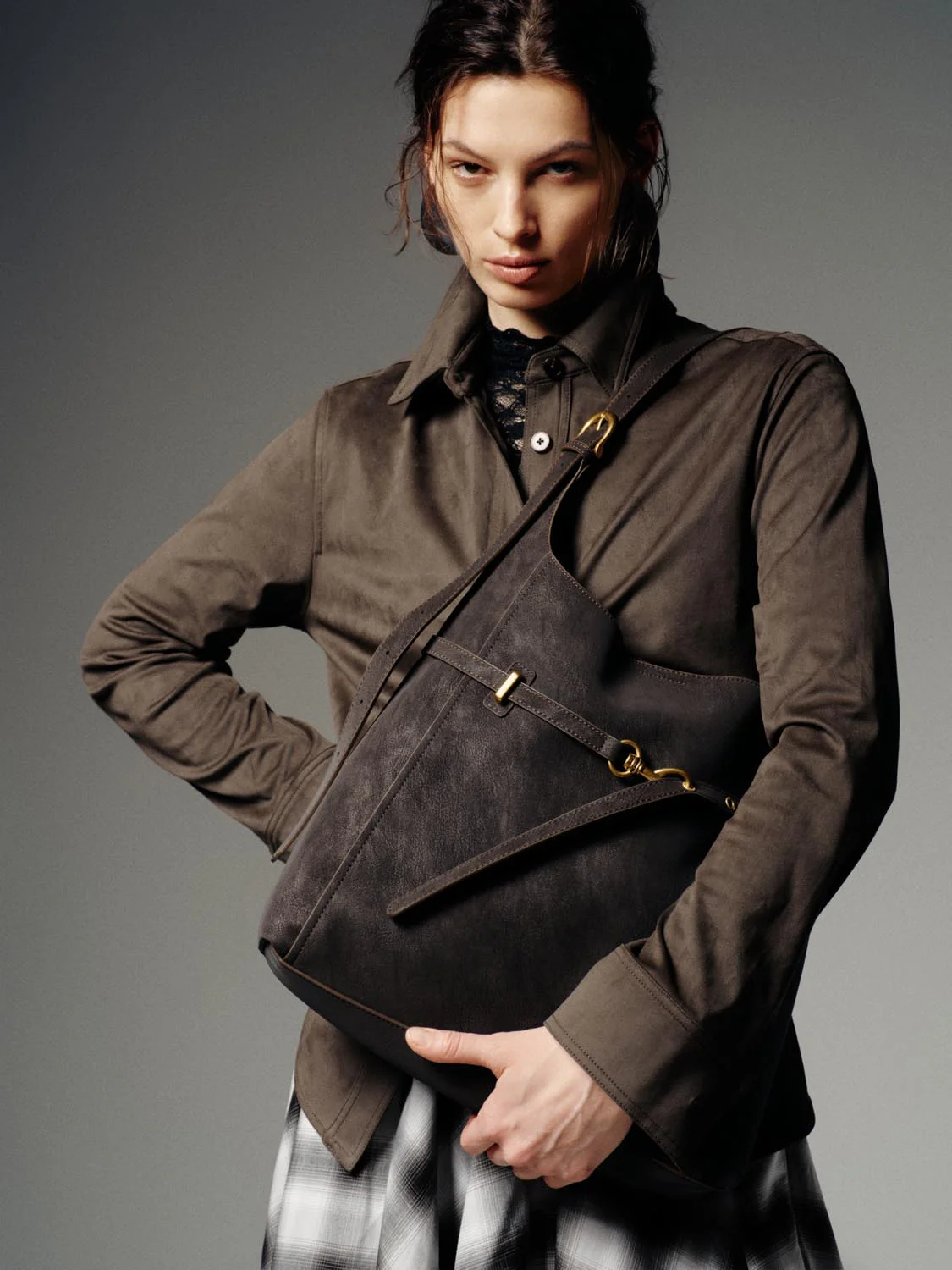 Buckle Detail Shoulder Bags - Image 8
