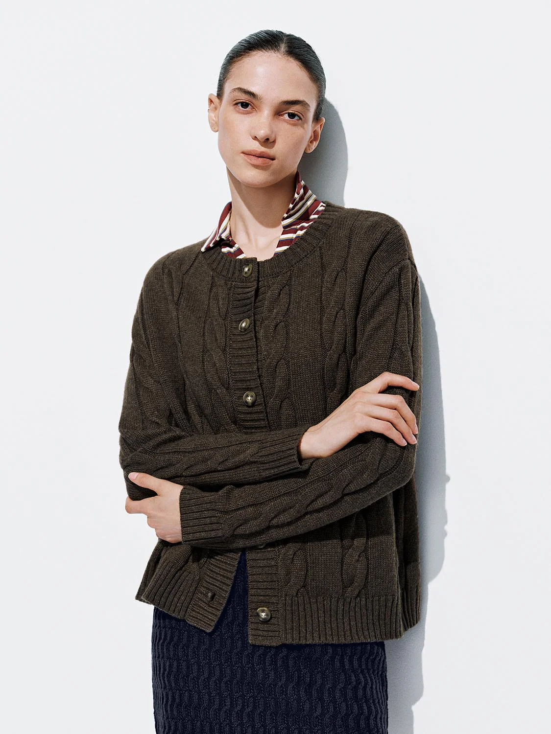 Button Up Knitted Cardigan - Image 17