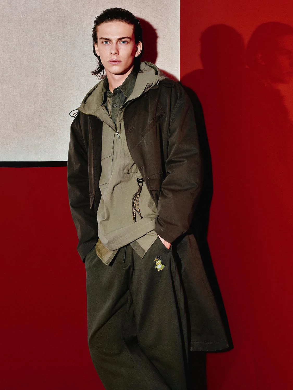 Button Up Oversize Trench Coats - Image 10