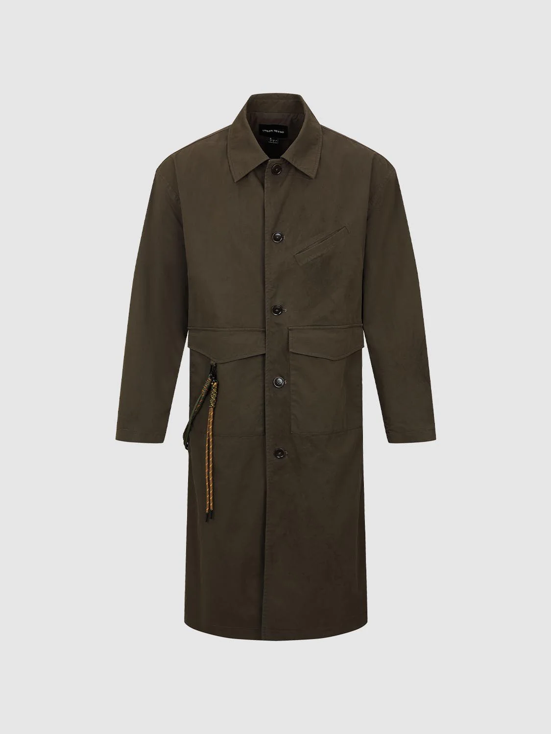 Button Up Oversize Trench Coats - Image 8