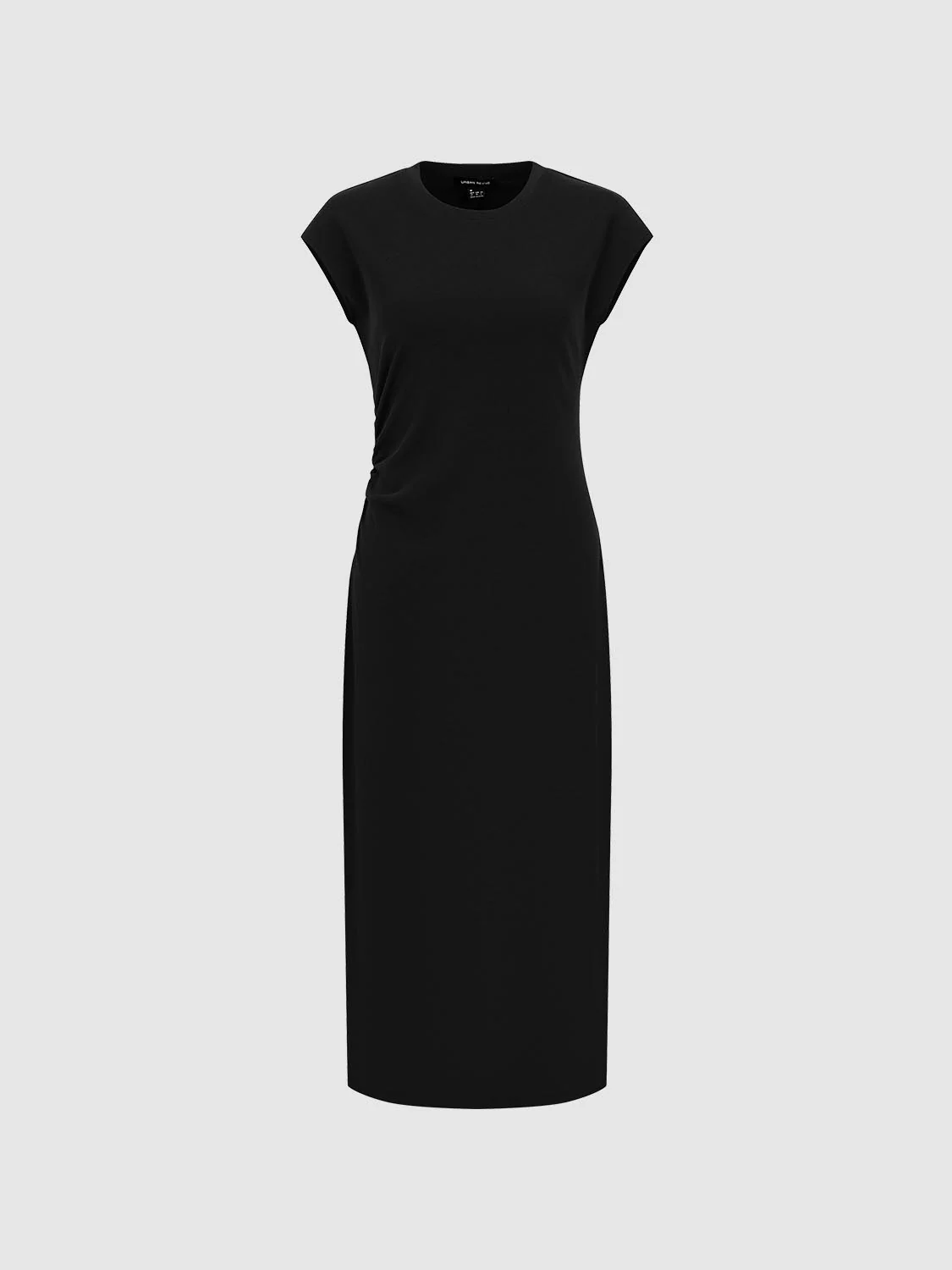 Capped Sleeve Skinny Fit Midi Dresses - Image 15