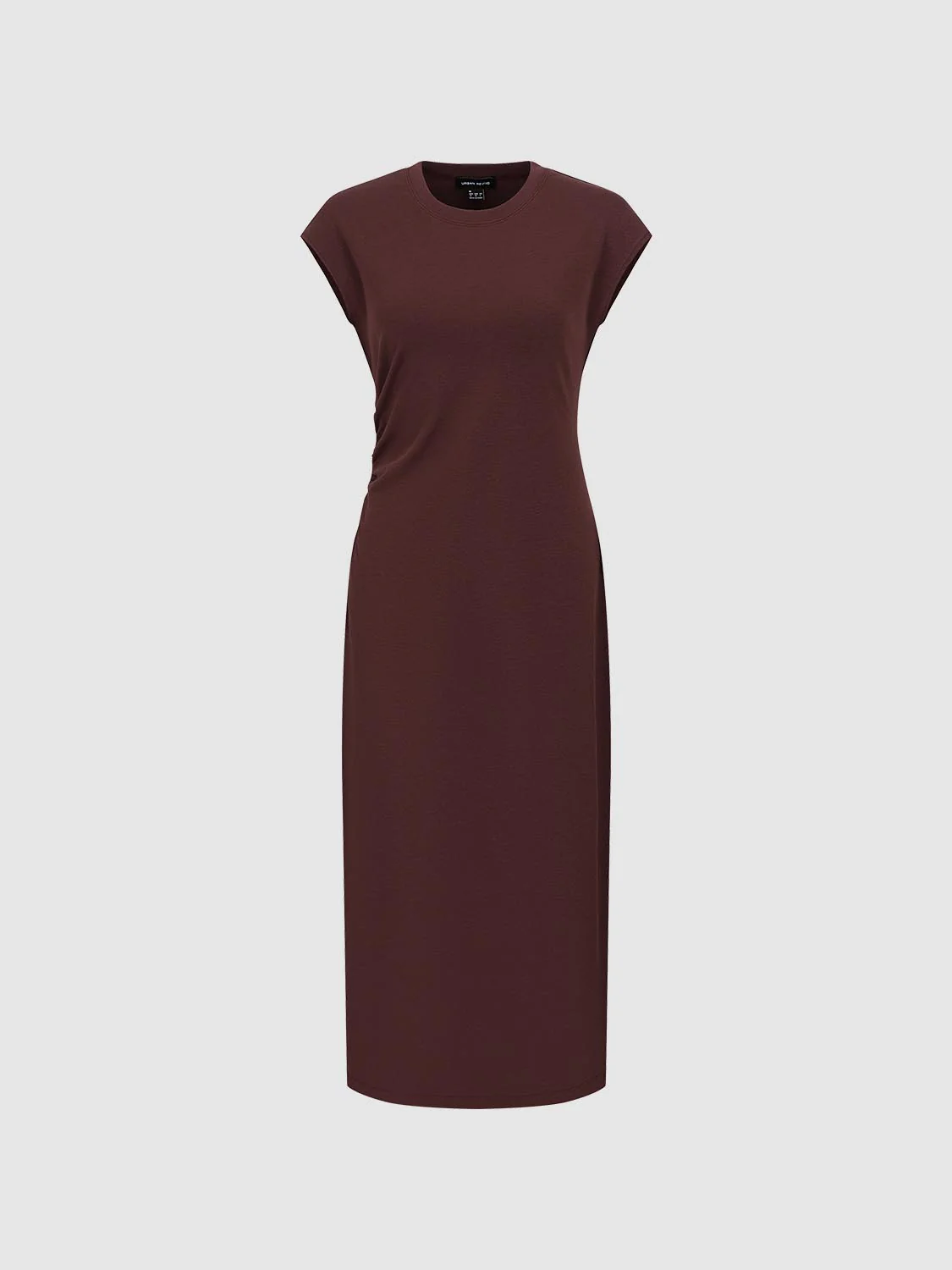 Capped Sleeve Skinny Fit Midi Dresses - Image 23
