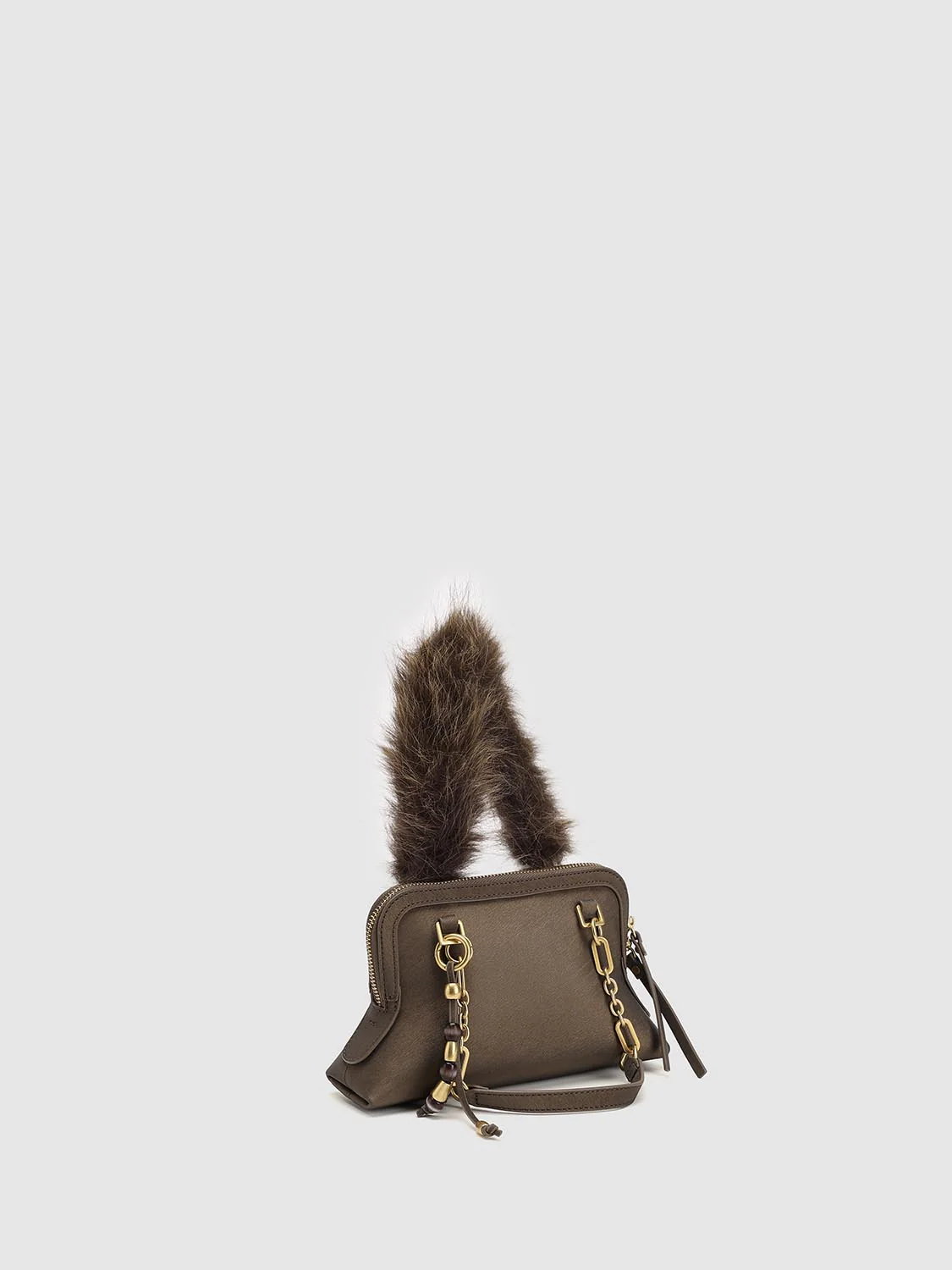 Chain Detail Handle Shoulder Bags - Image 3