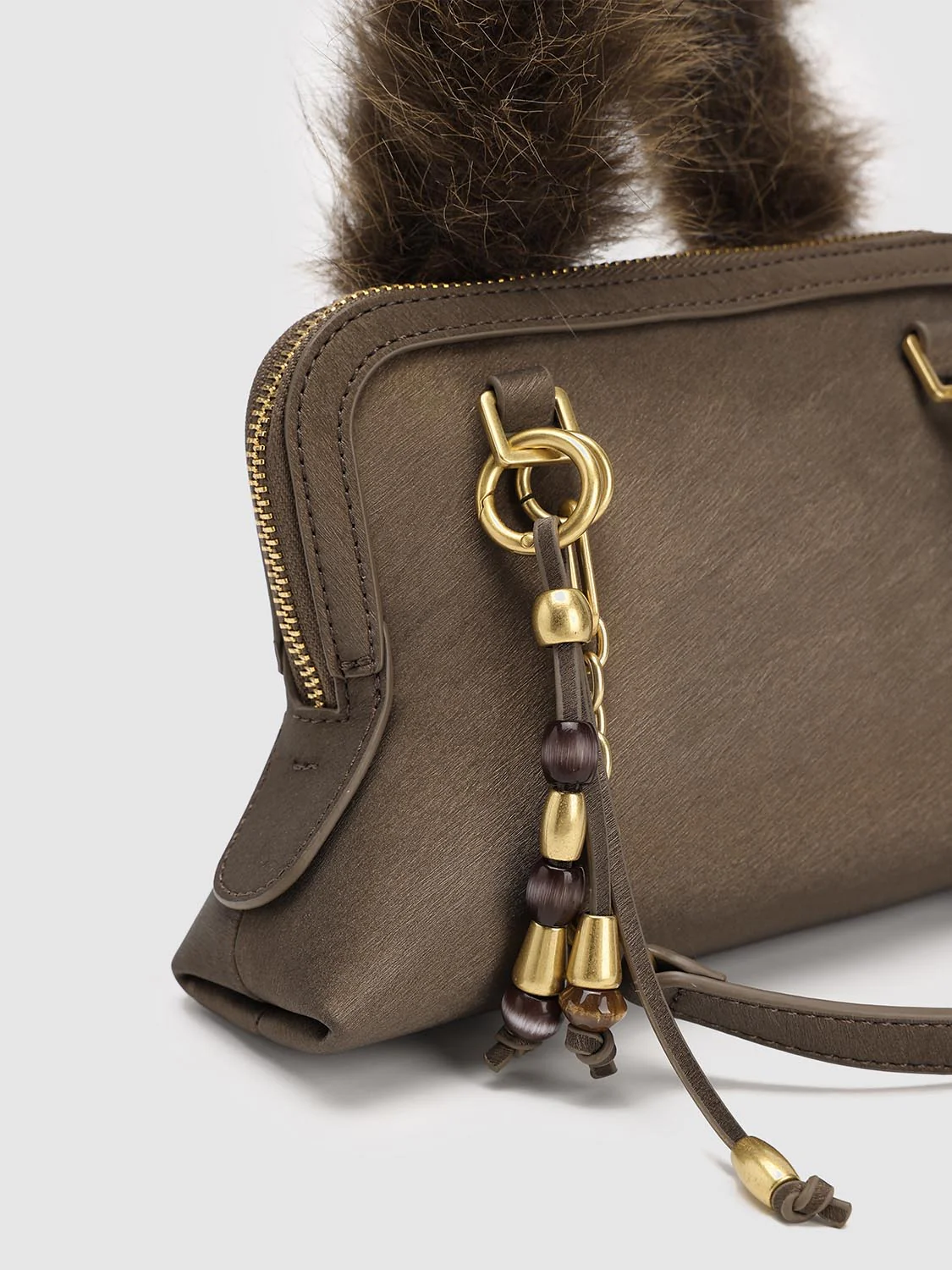Chain Detail Handle Shoulder Bags - Image 4