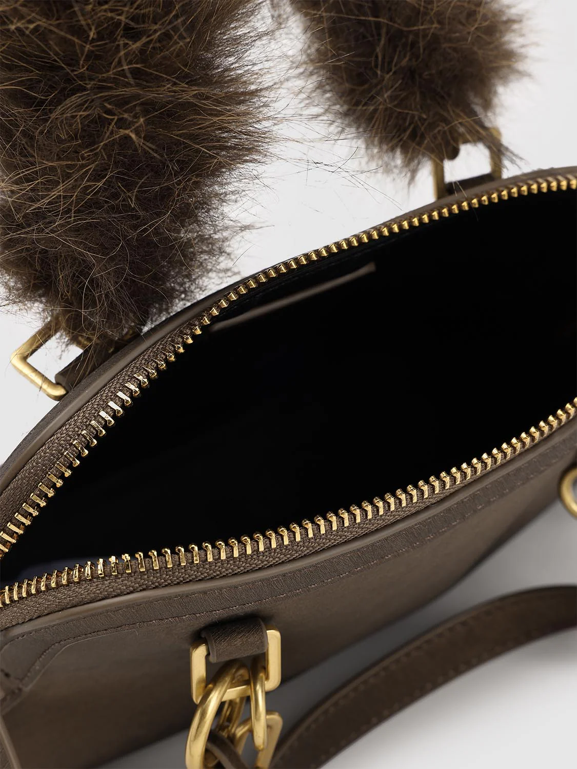 Chain Detail Handle Shoulder Bags - Image 6
