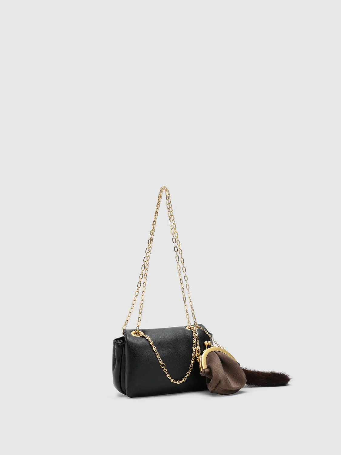 Chain Detail Mini Shoulder Crossbody Bags - Image 3
