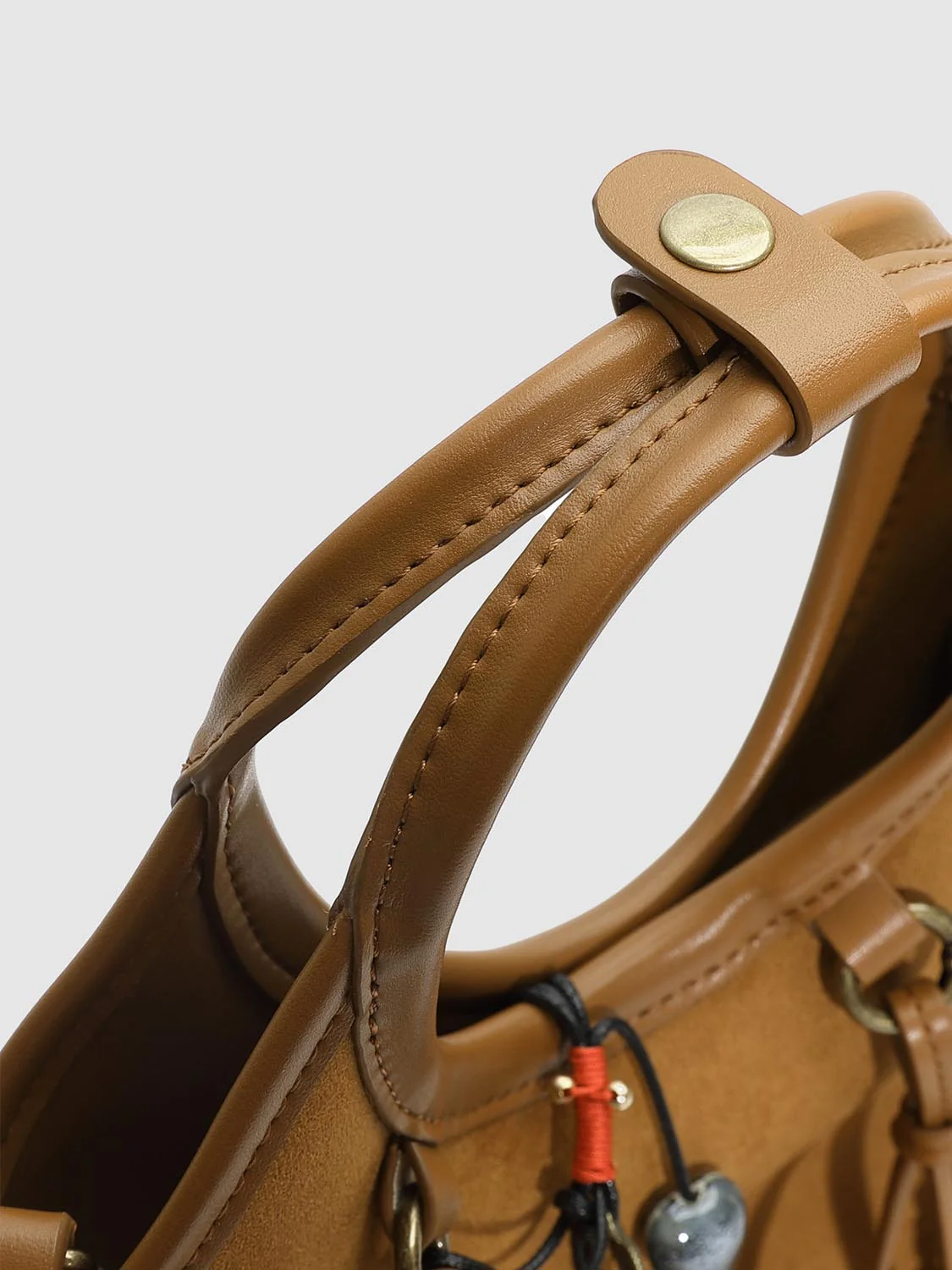 Charm Handle Shoulder Bags - Image 6