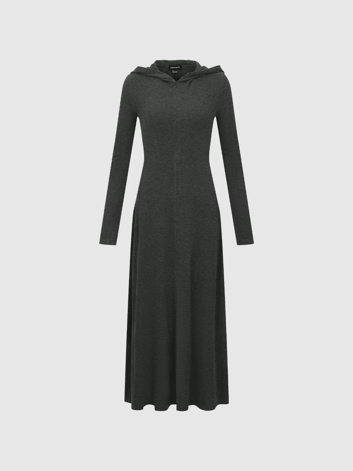 Collared Long Sleeve Maxi Dresses - Image 7