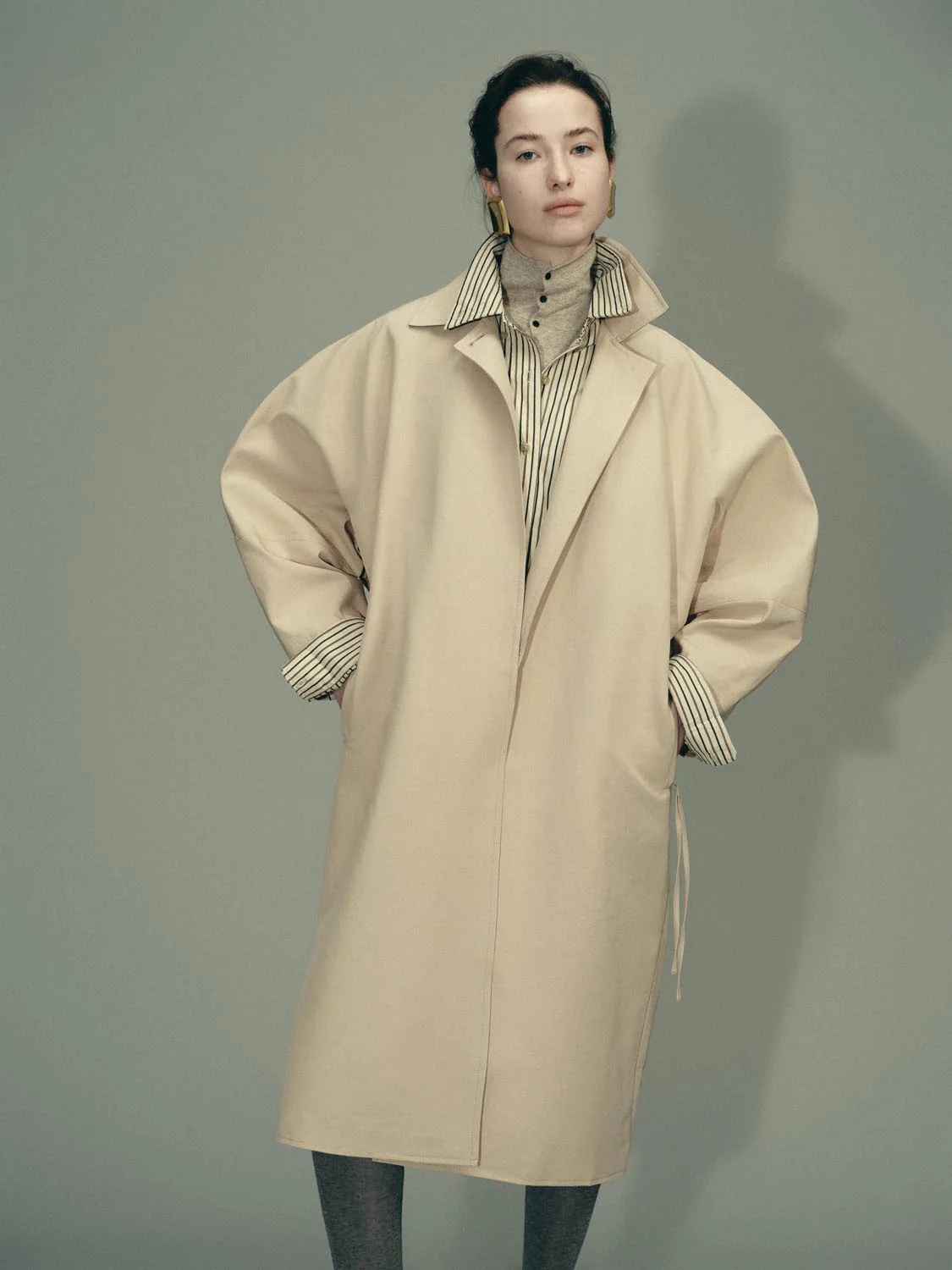 Collared Oversize Coats - Image 2