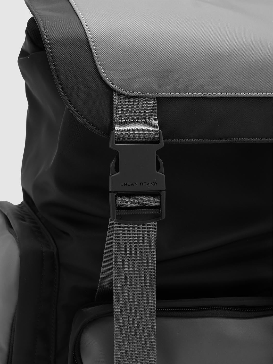 Contrast Buckle Detail Backpacks - Image 5
