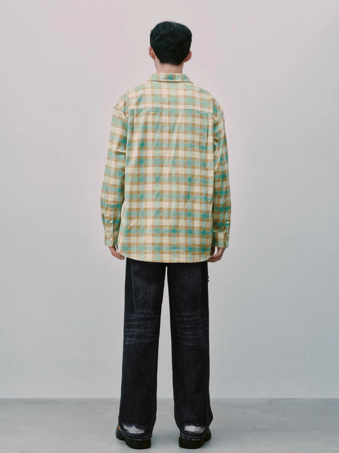 Contrast Check Shirts - Image 14