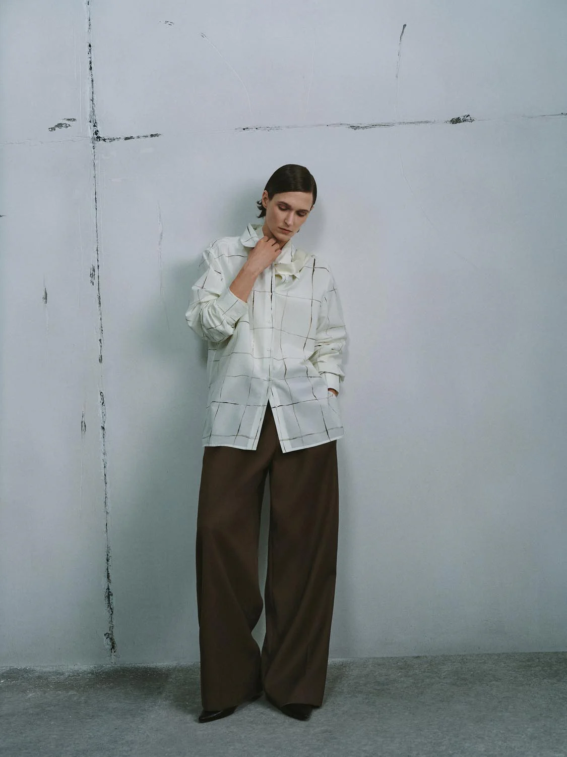 Contrast Check Shirts - Image 4