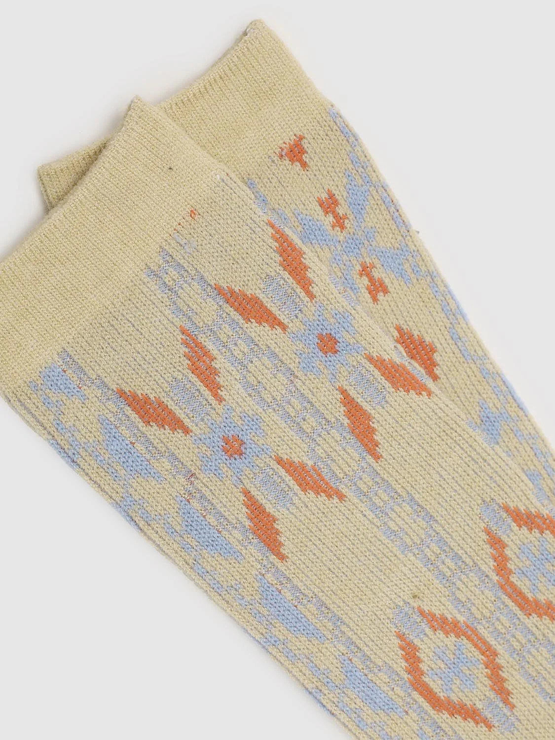 Contrast Intarsia Socks - Image 3