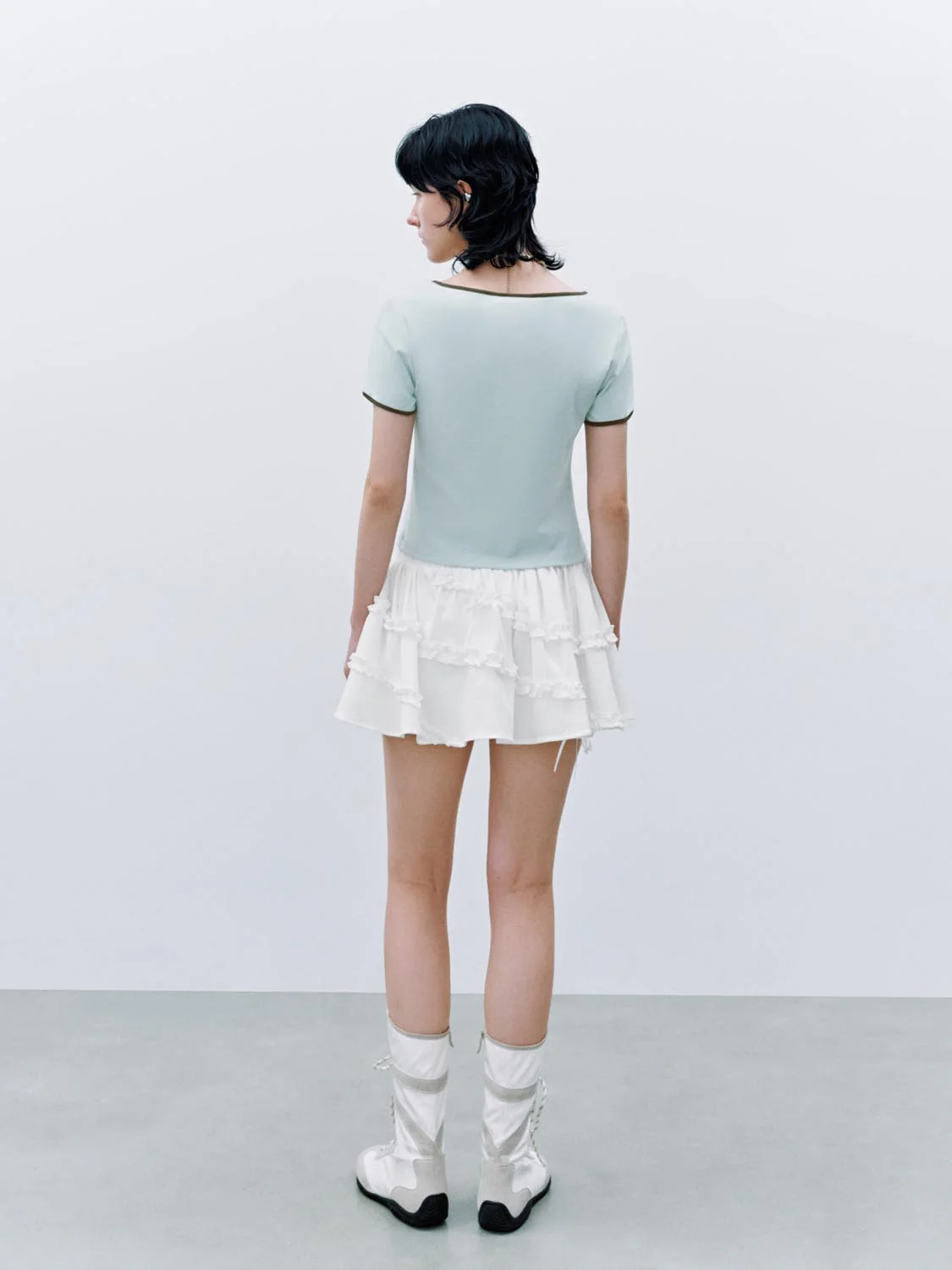 Contrast Trim T-Shirts - Image 30
