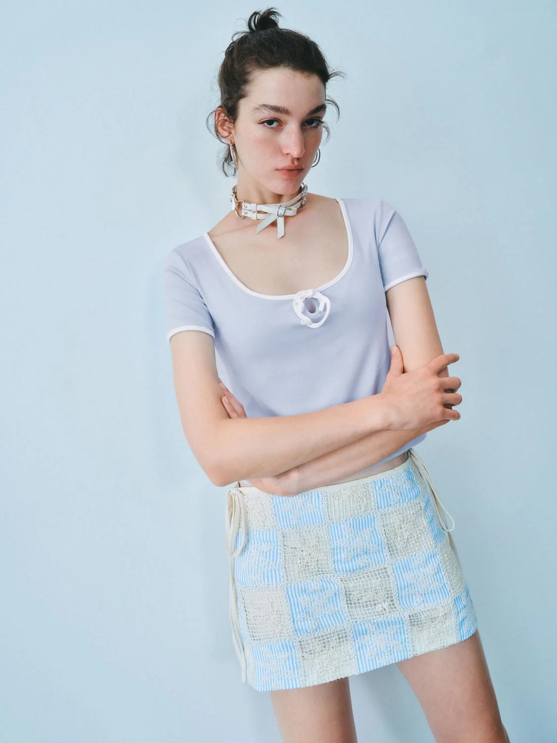 Contrast Trim T-Shirts - Image 50