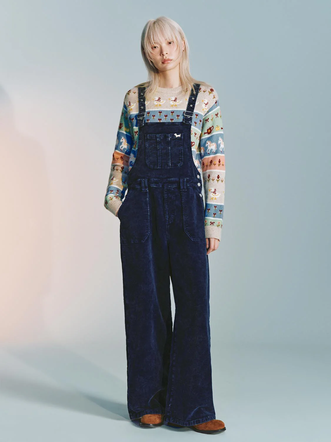 Corduroy Overall Dungarees