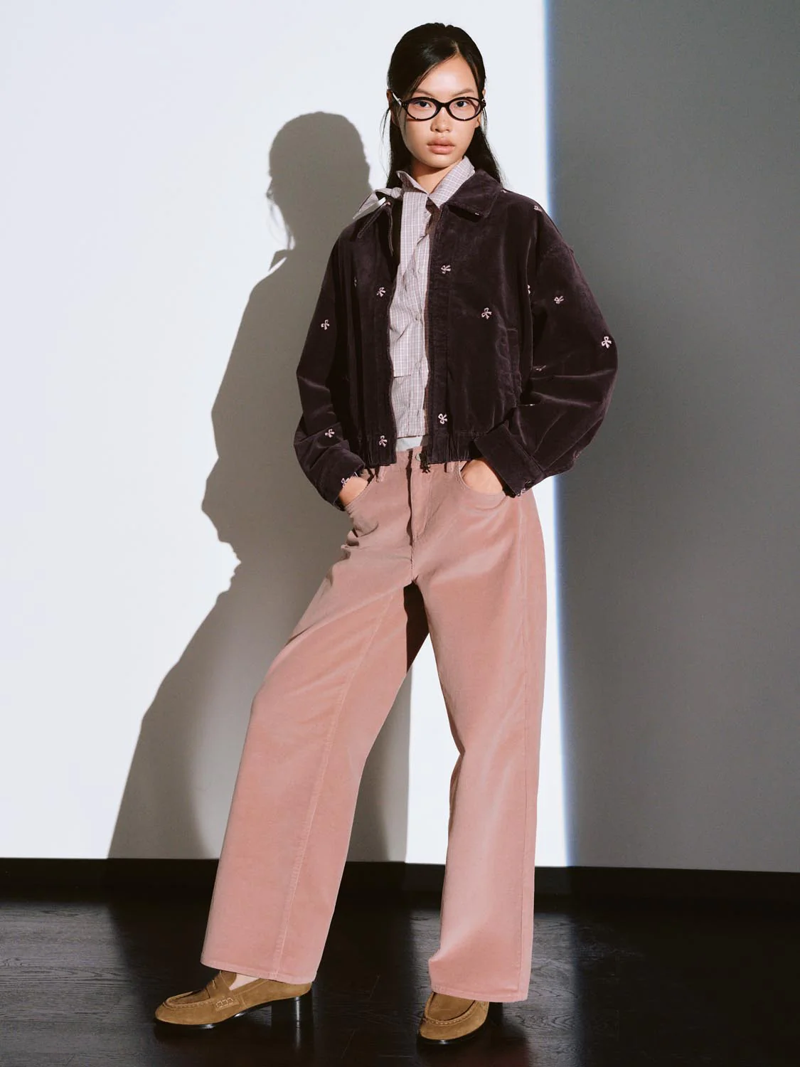 Corduroy Straight Leg Jeans - Image 5